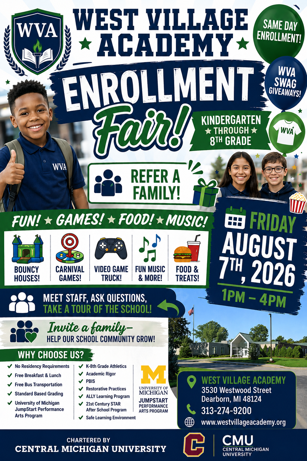 Re-Enrollment for the 26/27 School Year!